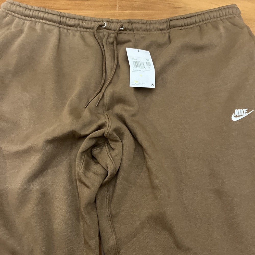 Nike Sportswear Club Tapered Joggers Mosswood Brown  Men's 3XL-Tall FN3787-235